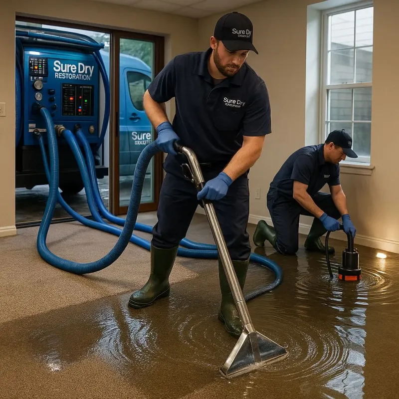 Water Extraction and Removal process in Mableton, GA